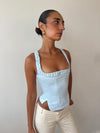 FIOR CORSET - POWDER BLUE