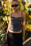 ABIGAIL CORSET - SLATE