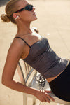 ABIGAIL CORSET - SLATE