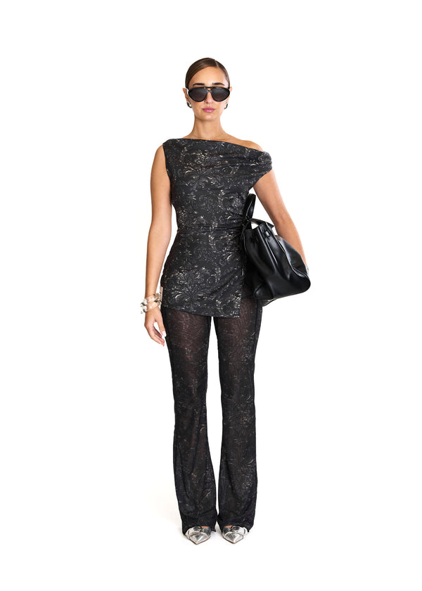 DENIER LEGGINGS MUSHROOM