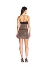 DINNER PLANS MINI SKIRT ESPRESSO