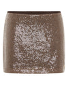 DINNER PLANS MINI SKIRT ESPRESSO