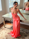 ARC PANEL MAXI DRESS - SORBET