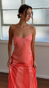 ARC PANEL MAXI DRESS - SORBET