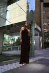 ADALINE MAXI DRESS - ONYX