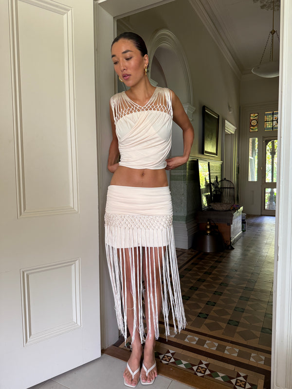 TYLA TANK TOP - MILK