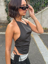 KARA HALTER TOP