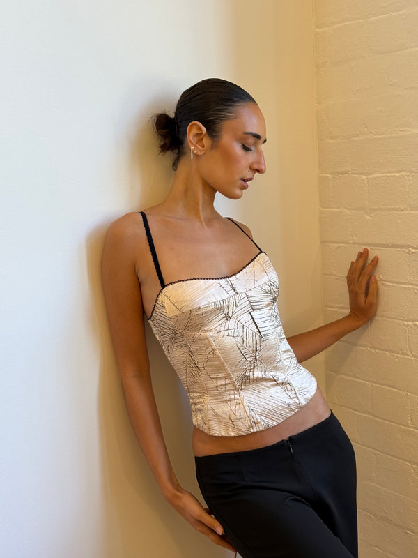 ABIGAIL CORSET - BLUSH