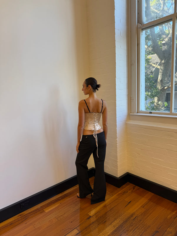 EVA LOW RISE PANT - ONYX