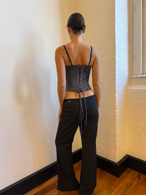 ABIGAIL CORSET - SLATE