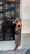 DIRTY ESPRESSO MIDI DRESS