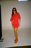 MAGGIE MINI DRESS - CHERRY