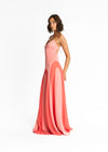 ARC PANEL MAXI DRESS - SORBET