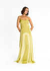 ARC PANEL MAXI DRESS - CITRUS