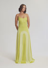 ARC PANEL MAXI DRESS - CITRUS
