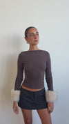 BLAKE LONG SLEEVE - CHOCOLATE