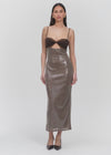 DIRTY ESPRESSO MIDI DRESS